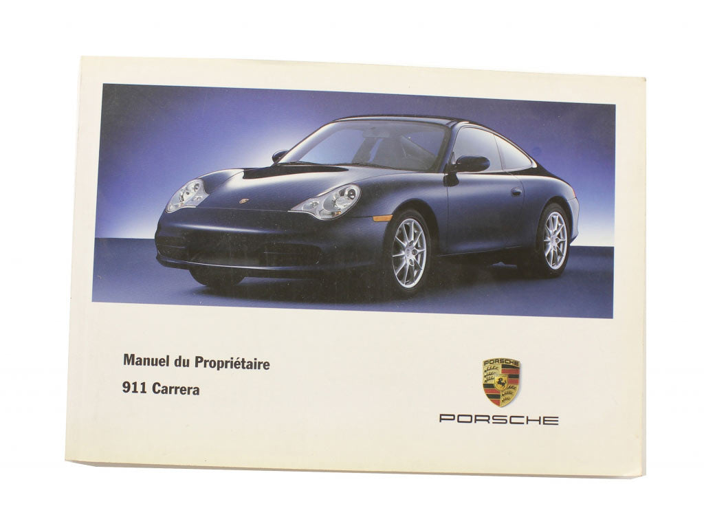 OWNERS MANUAL 02 996