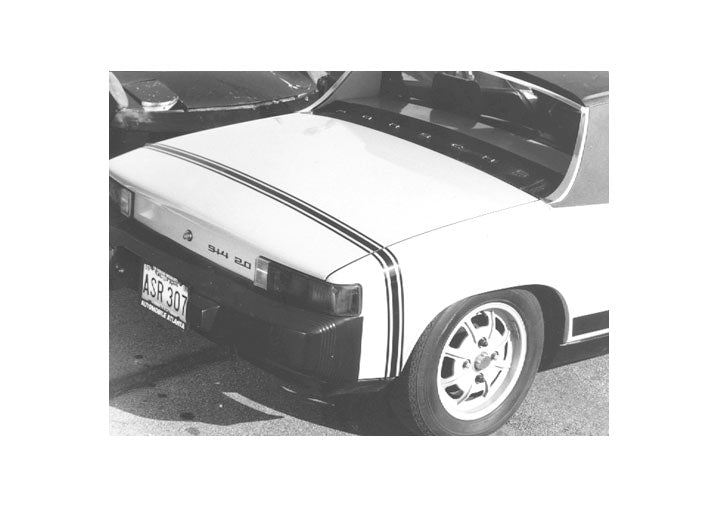 REAR DECK STRIPE white