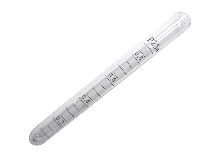 Glass Accelerator pump volume vial