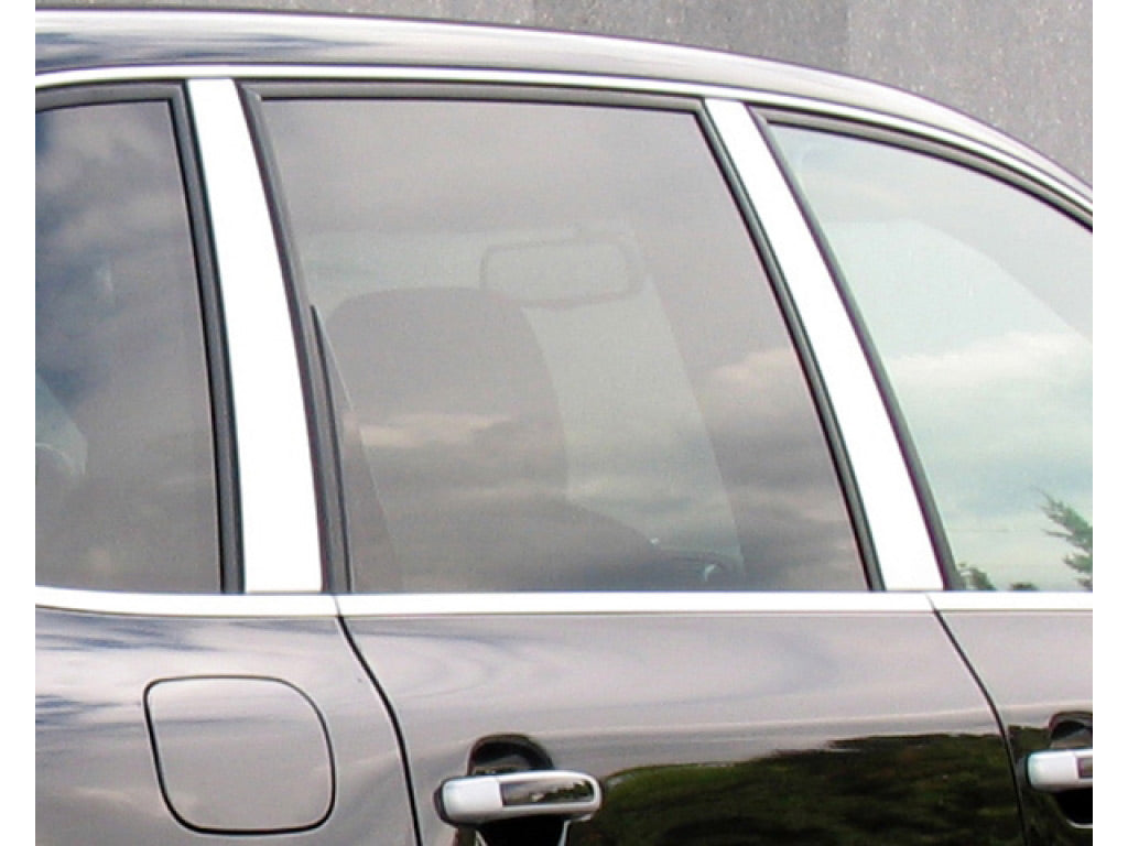 TechArt Exterior Styline Pillar Covers Silver