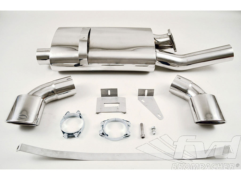 Sportmuffler 930 78-89 2x100mm oval steel