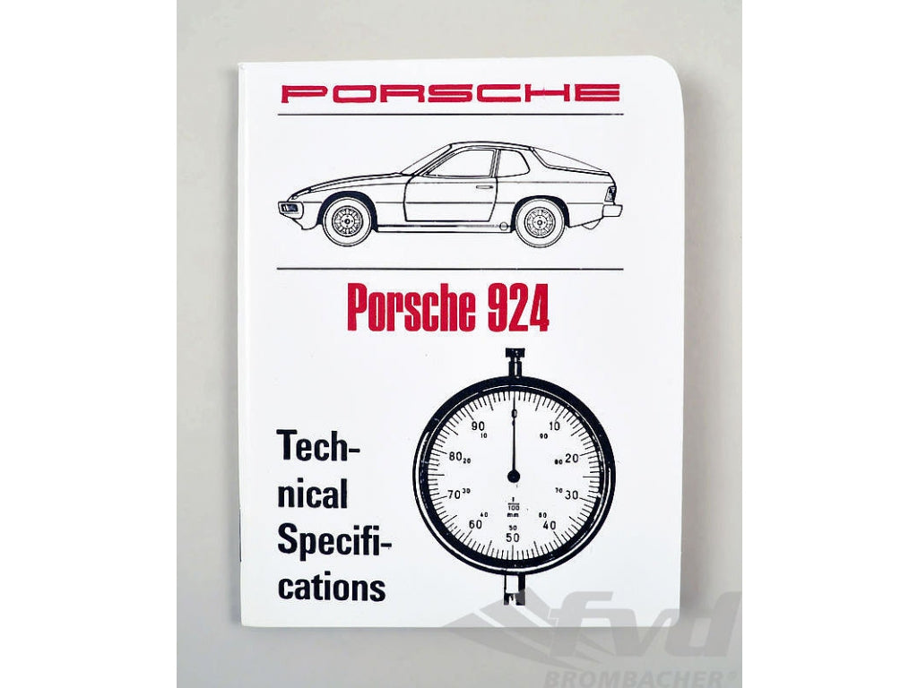 Tech Spec.Book 924 all