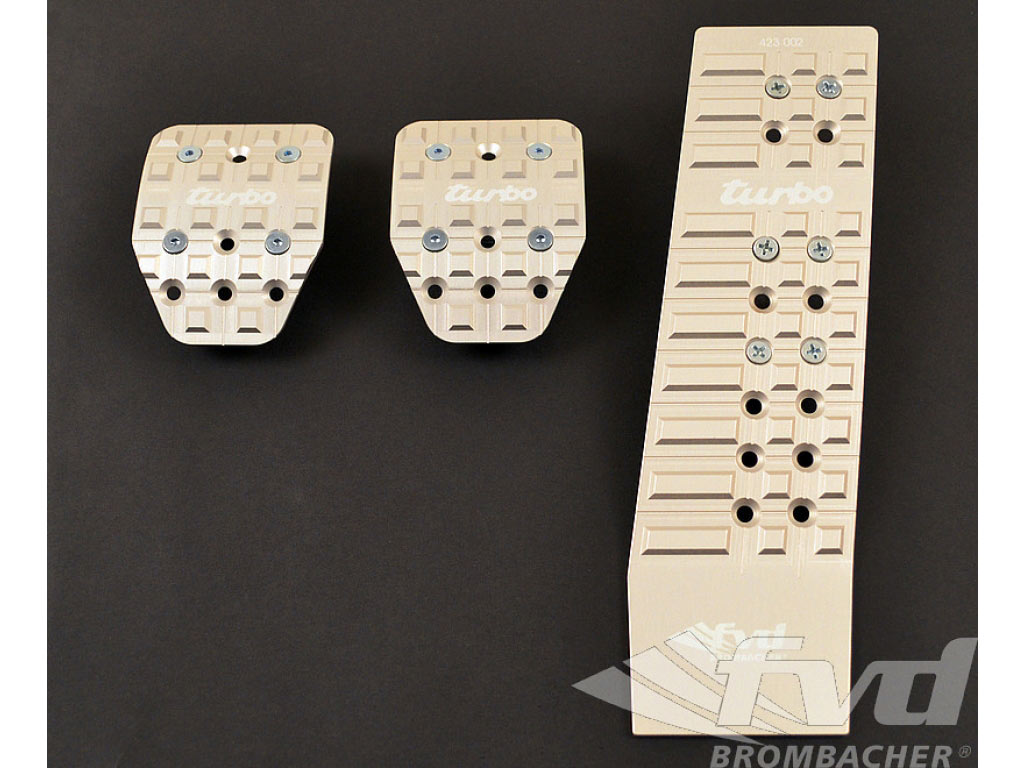 Pedal set 986/996 Turbo TUV