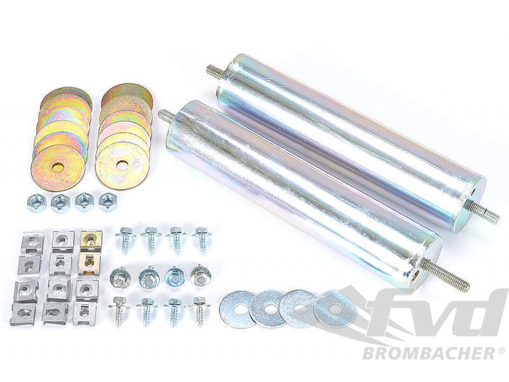 Front Bumper Mounting Kit 911 / 930 74-89 - Widebody - 74 RSR Tribute - for G Body Models