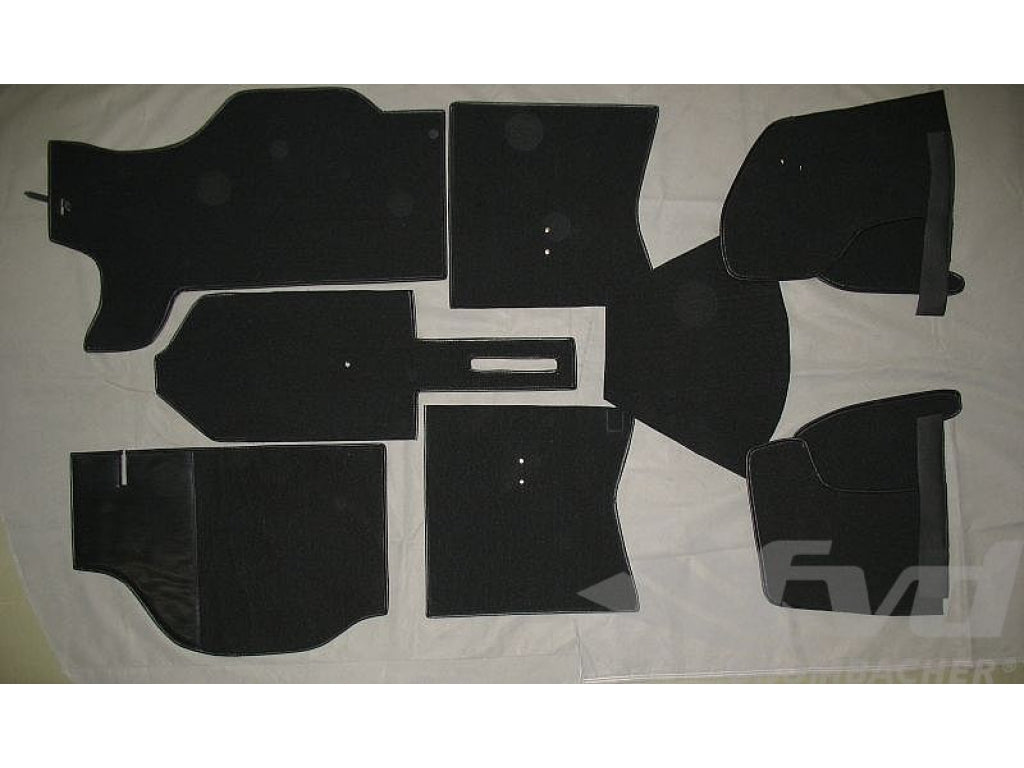 Carpet Set comp. Targa 66-73 black