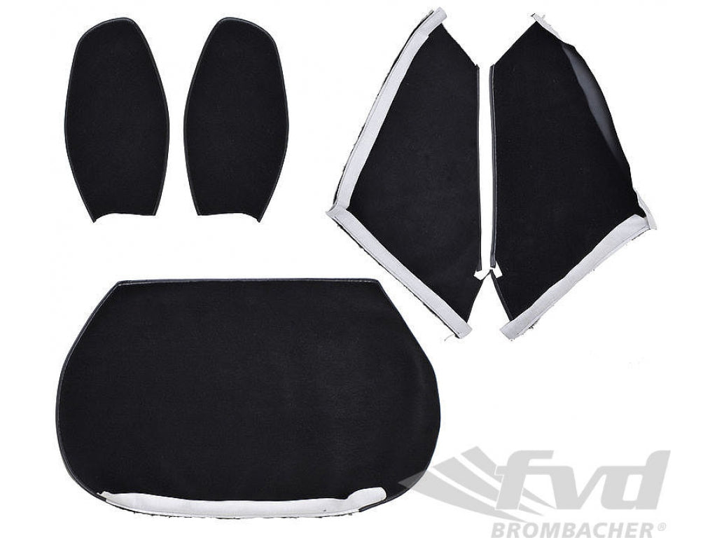 Carpet 964 / 993 - Rear - Black - from the Rennsport Models