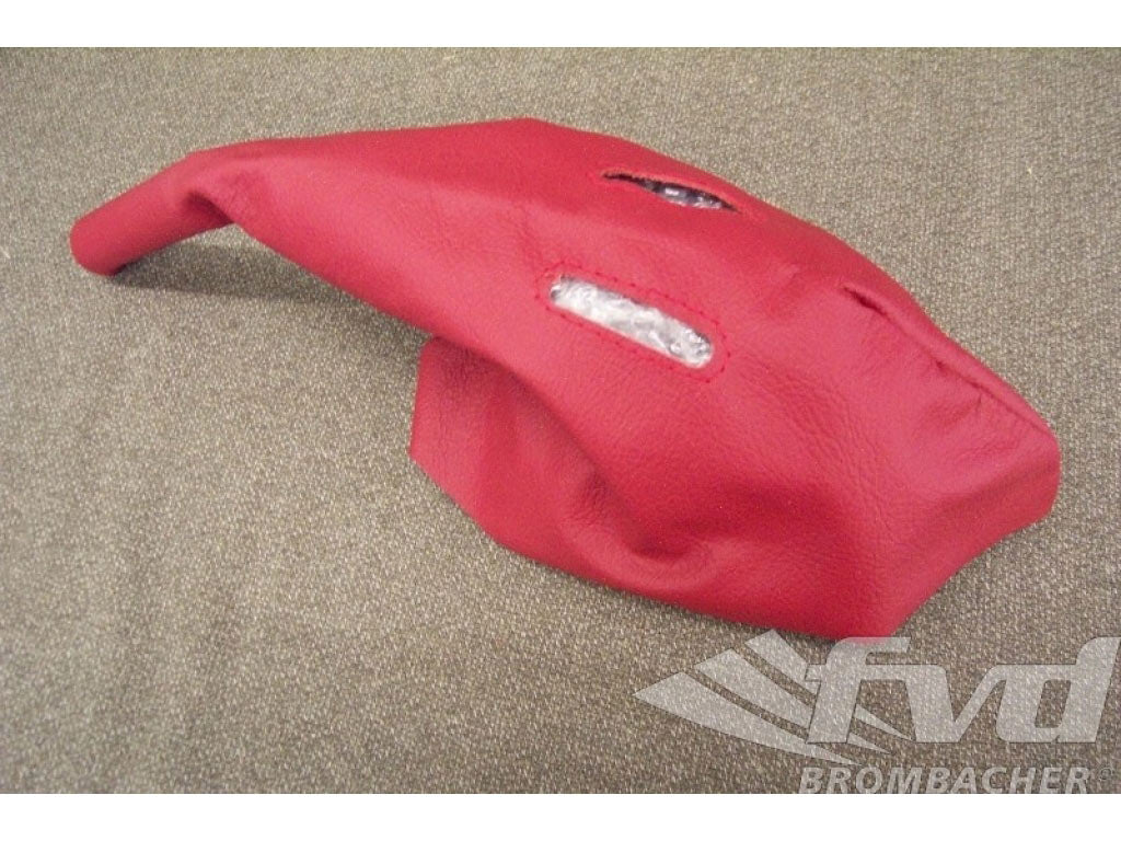 handbrake boot indian red
