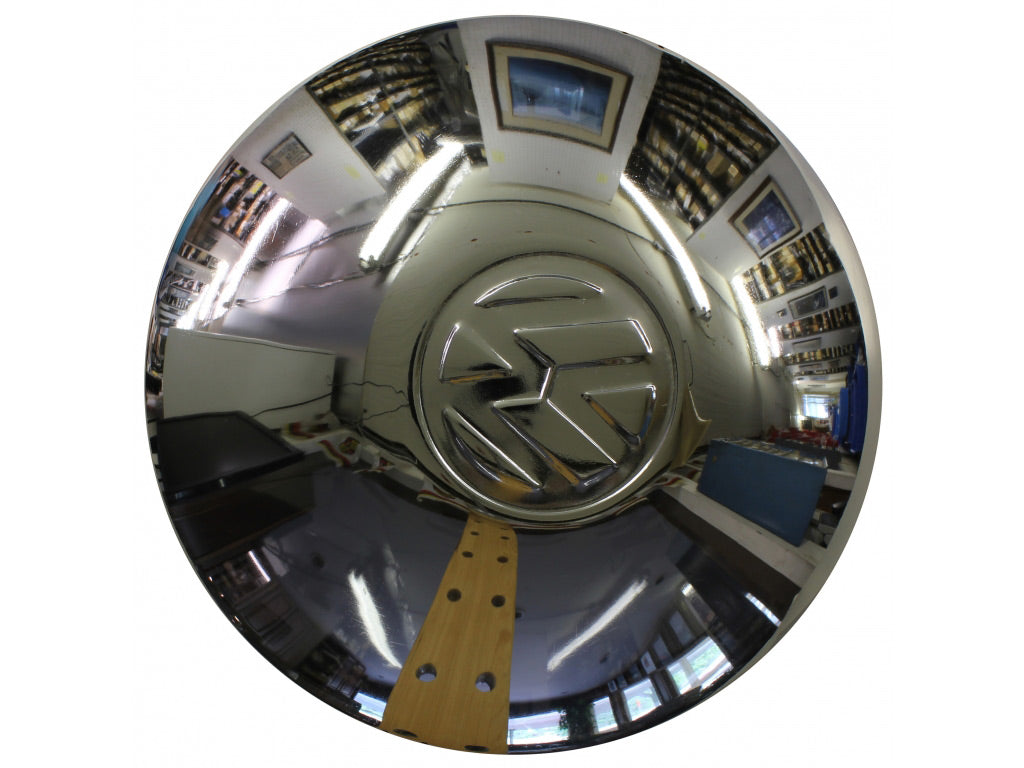 vw logo hubcap