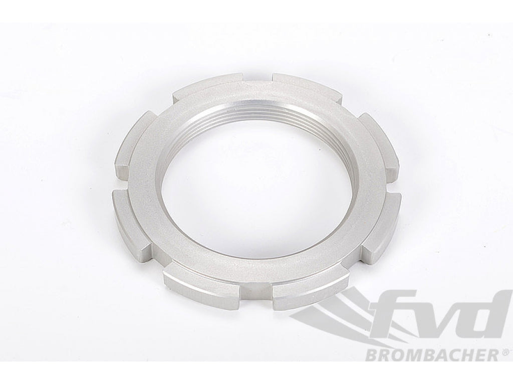 Lock Ring 76mm long, 52mm thread, 8.5mm high silver for 115 333 993 006 00