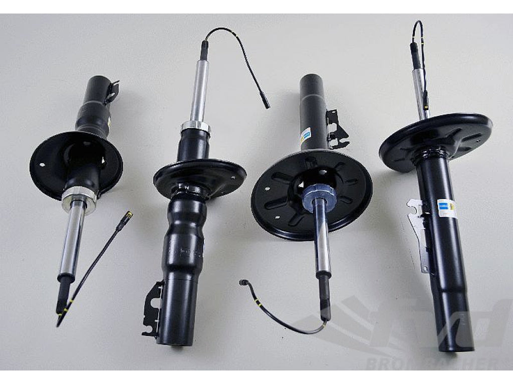 Set of Shock absorber (4pcs) Cayman 05-08 FA / RA Factory Bilstein OEM, Tiptronic with PASM