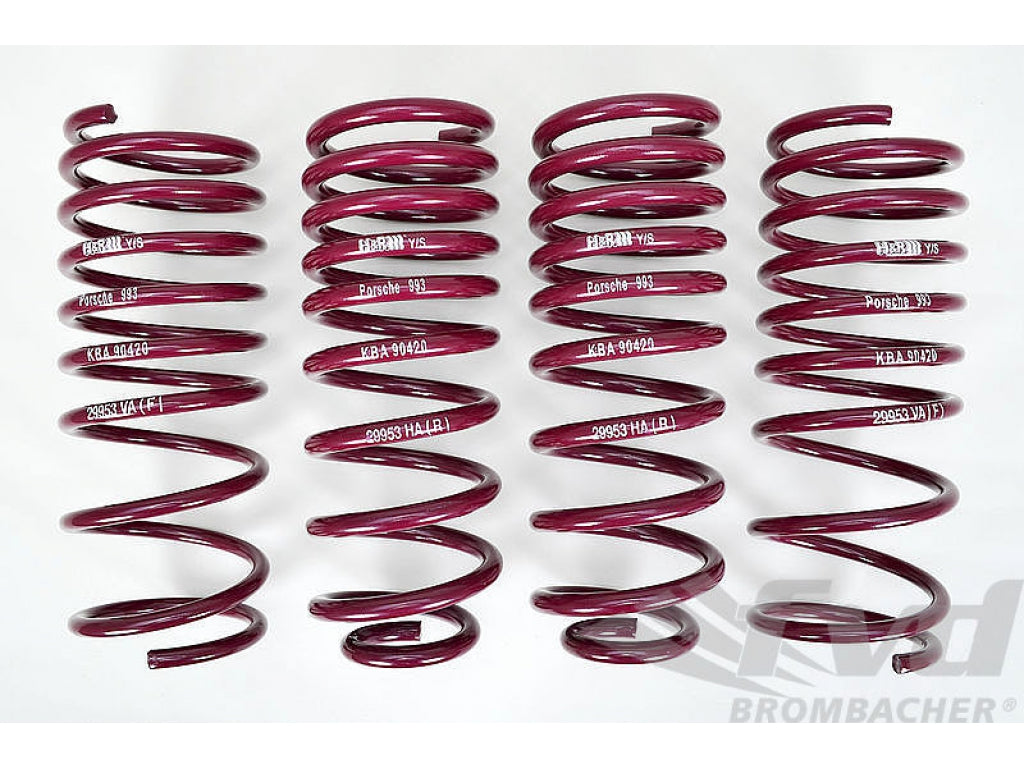 Lowering Spring Kit 993 Turbo - H&R - ABE