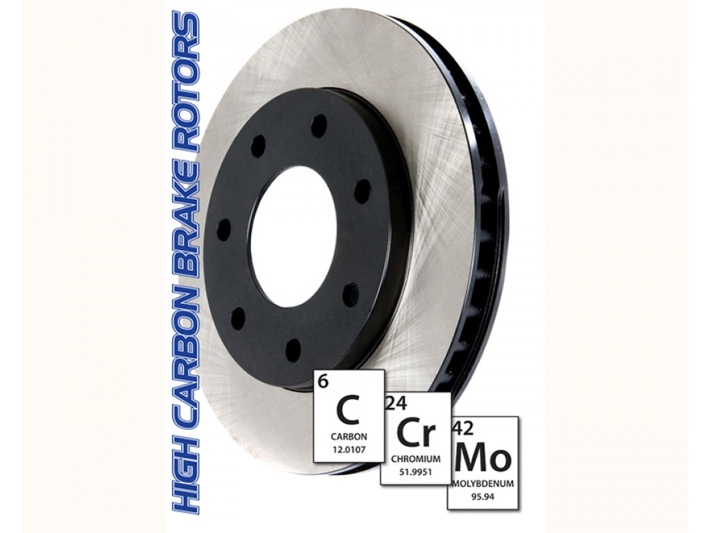 Centric Premium High Carbon Alloy Rotor Front Right