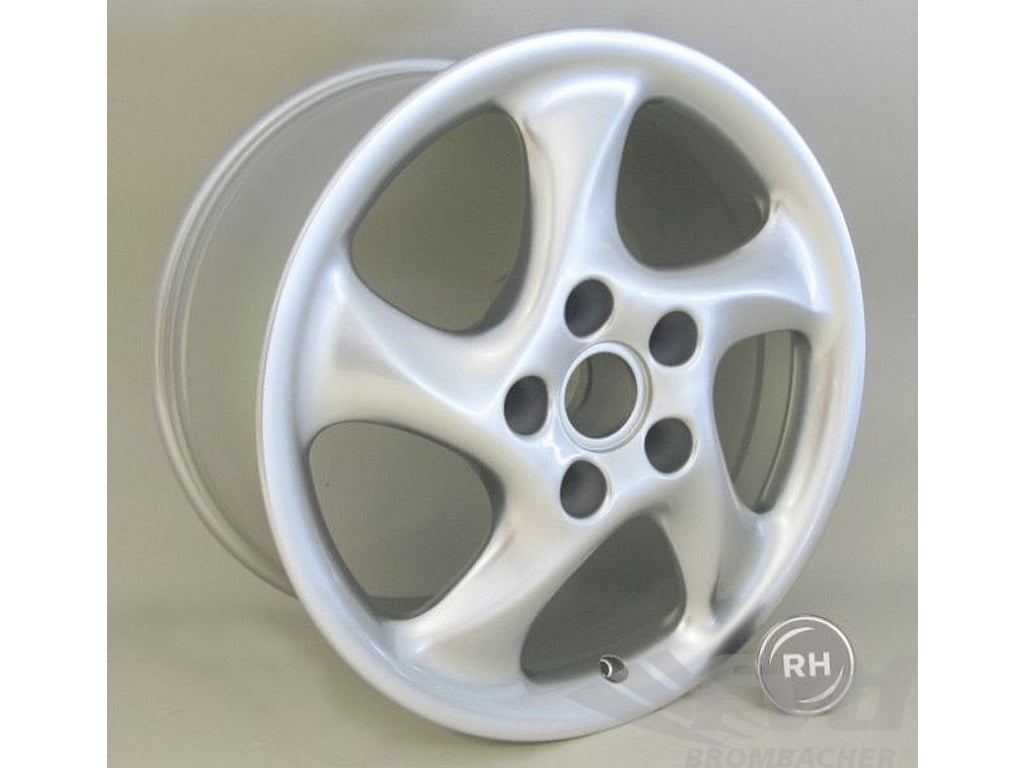 Wheel - RH- Turbo Twist Style - 10 x 18 ET 40 - Silver