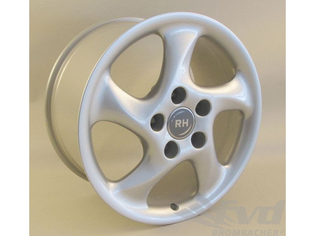 Wheel - RH - Turbo Twist Style - 10 x 18 ET 54 - Silver