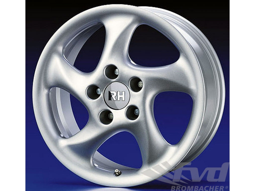 Wheel - RH - Turbo Twist Style - 11 x 18 ET 52 - Silver