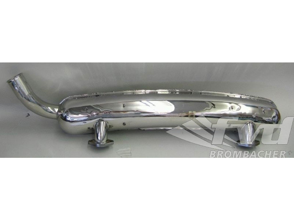 Stainless steel muffler 911 74-75 2.7 liter