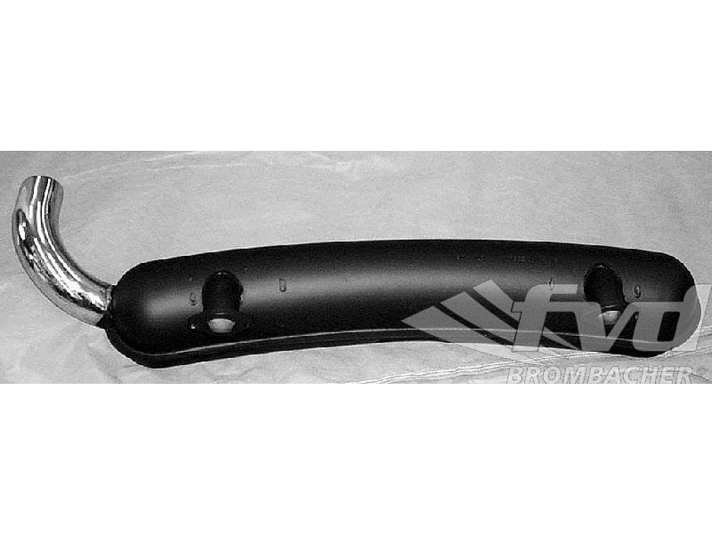 Race muffler 74-75 (2 x in / 1 x out 70mm