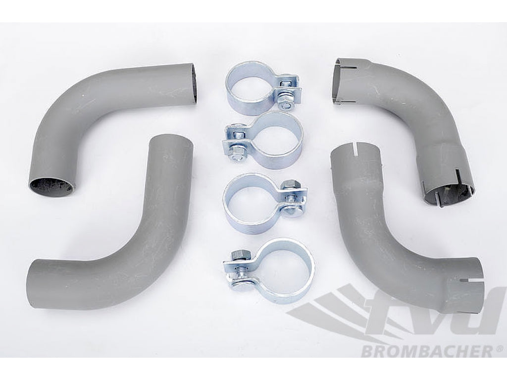 Tail pipe set with clamps 356 A 1,6L