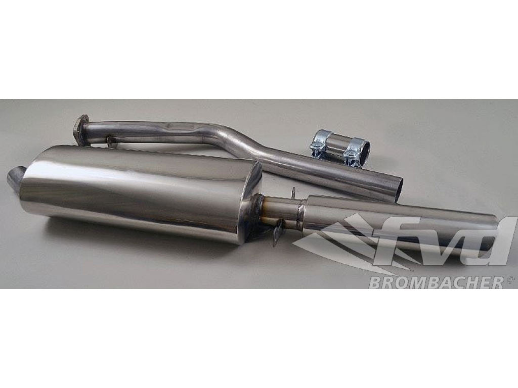 Sportmuffler incl. endtip 944/924S