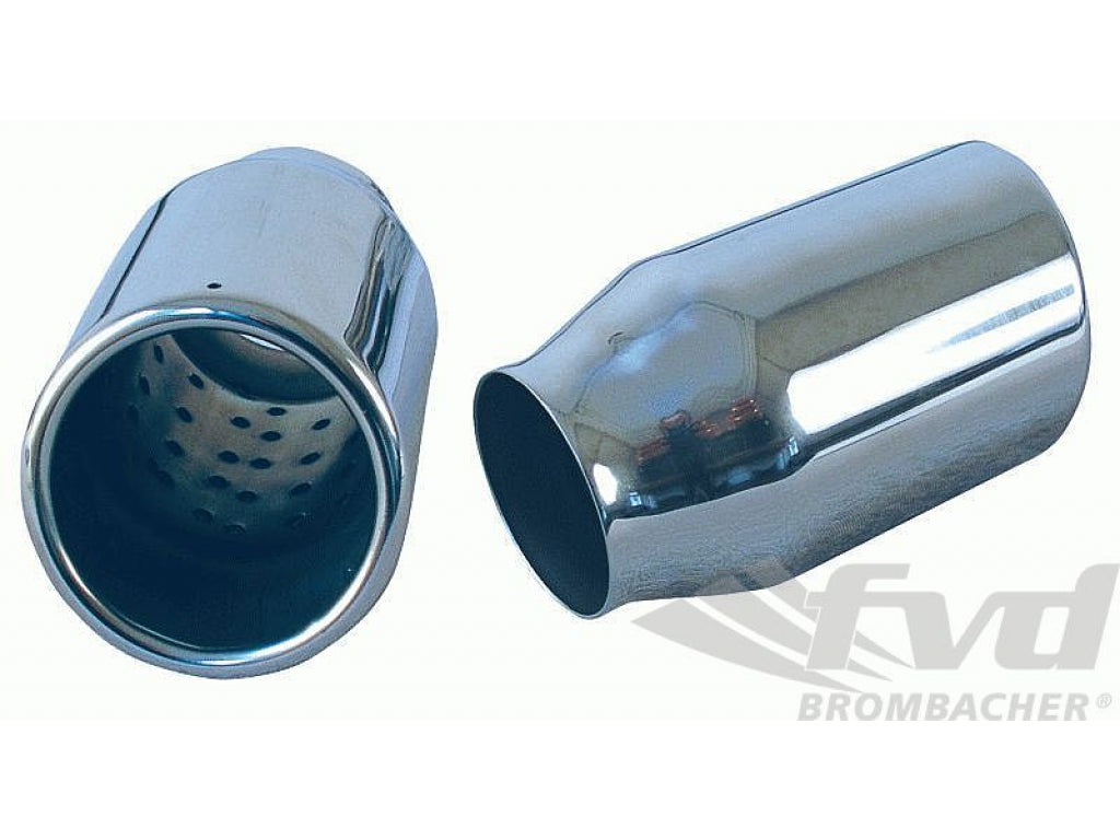 End pipe set Boxster S-Look