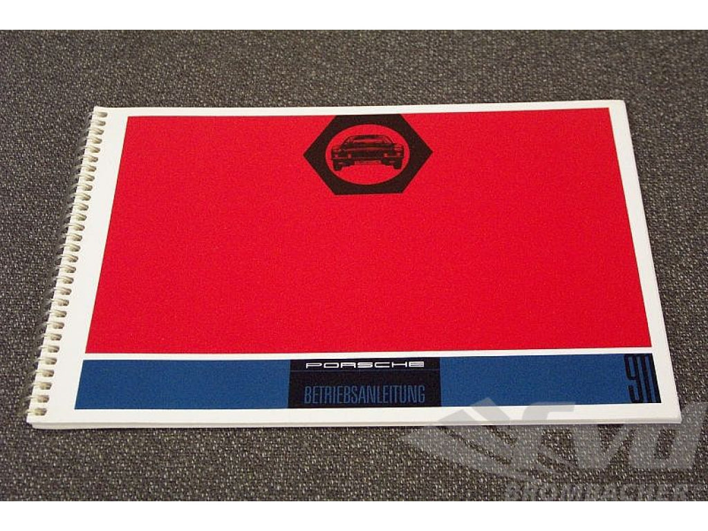 Owner manual 911 bj. 65 german