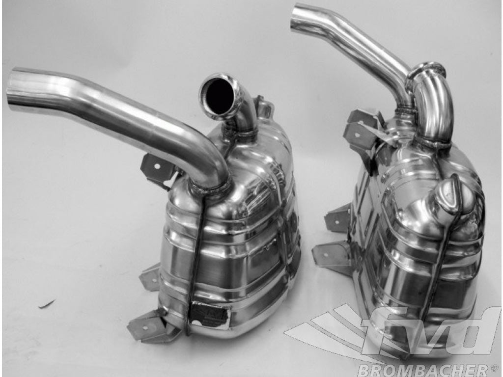 996 GT3 Export Mufflers OEM-Look (Mk 1 & Mk2)