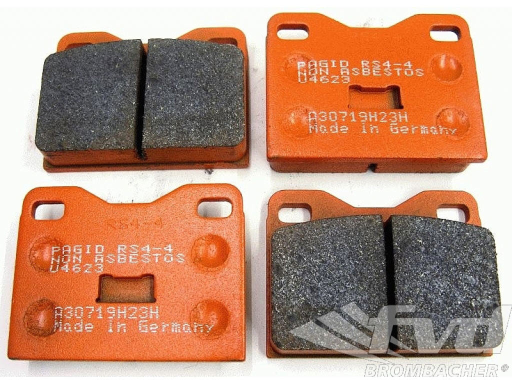 PAGID Racing Brake Pads - orange