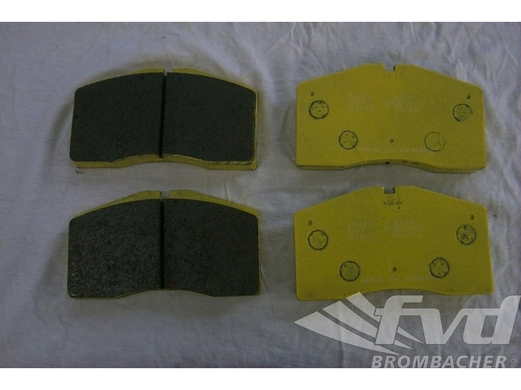 PAGID Racing Brake Pads - yellow E18 421 901 0