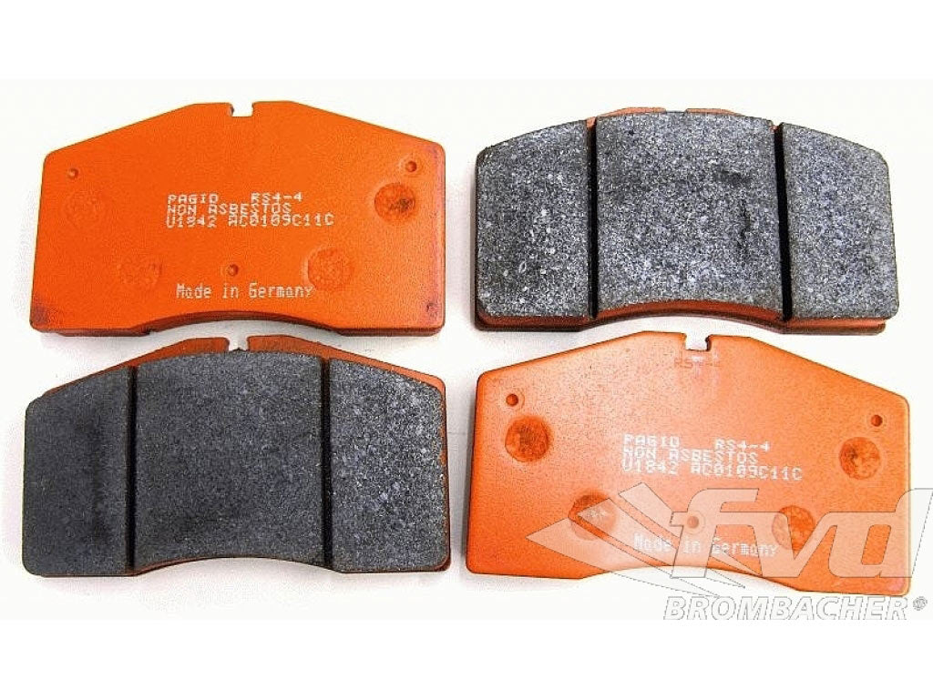 PAGID Racing Brake Pads - orange