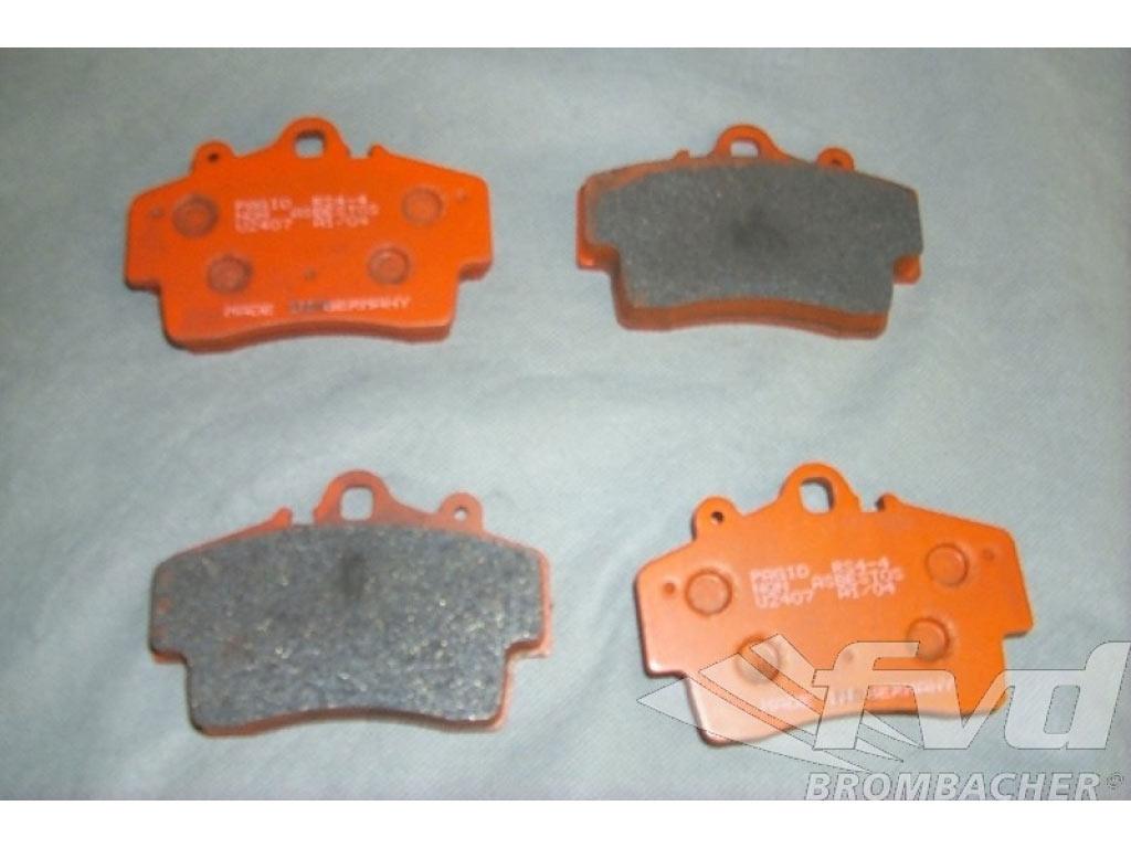 PAGID Racing Brake Pads - orange