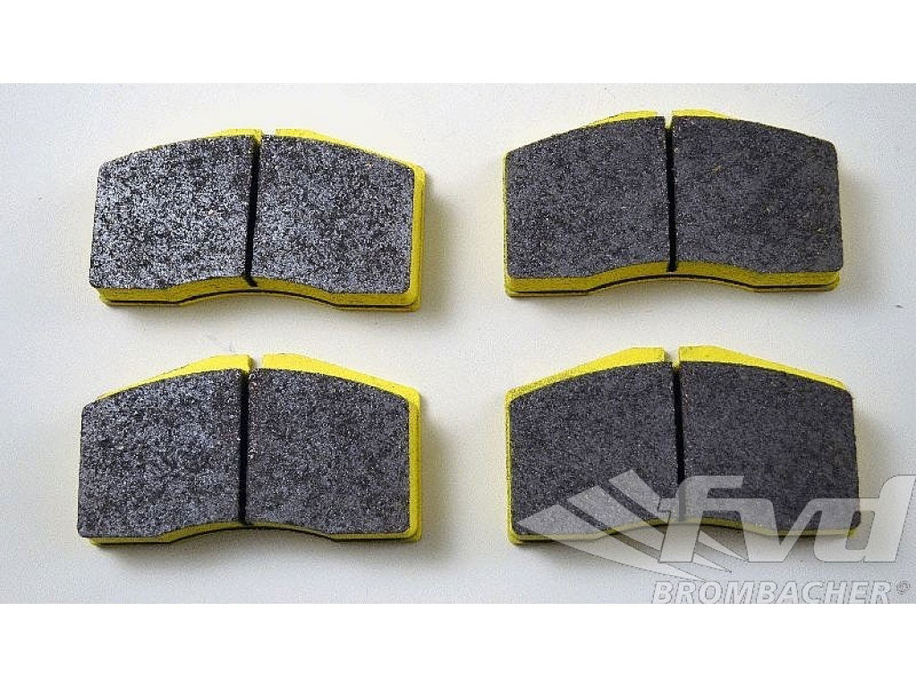 PAGID Racing Brake Pads - yellow 24mm (380mm)