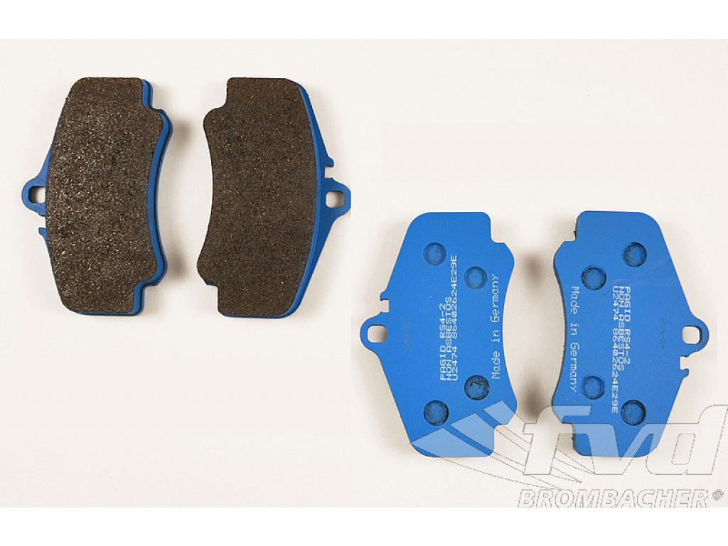PAGID Racing Brake Pads - blue