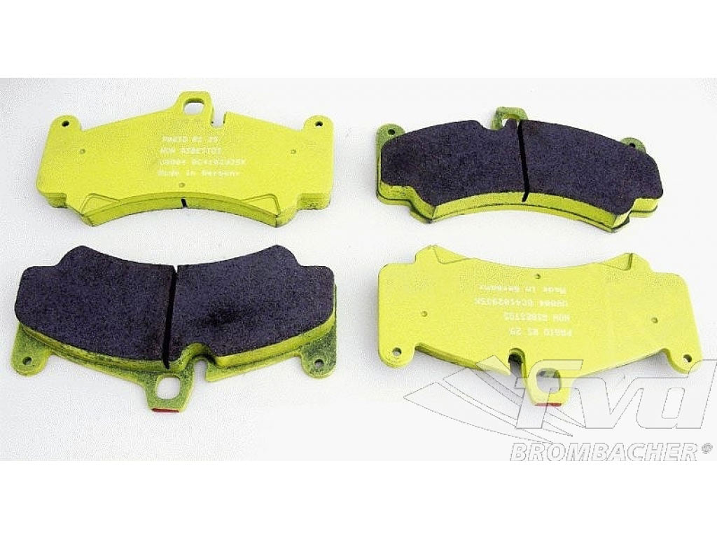 997 Turbo,GT3 Cup 06 PAGID Racing Brake Pads - Yellow Front