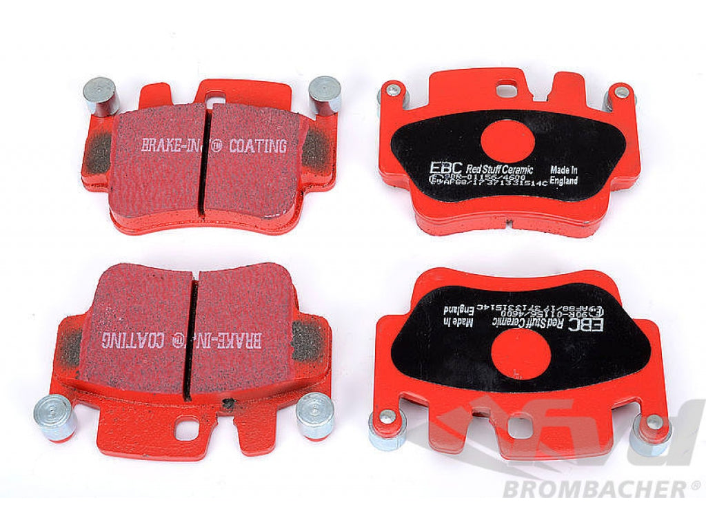 Clubsport Brake Pads Set EBC Redstuff (strret legal)