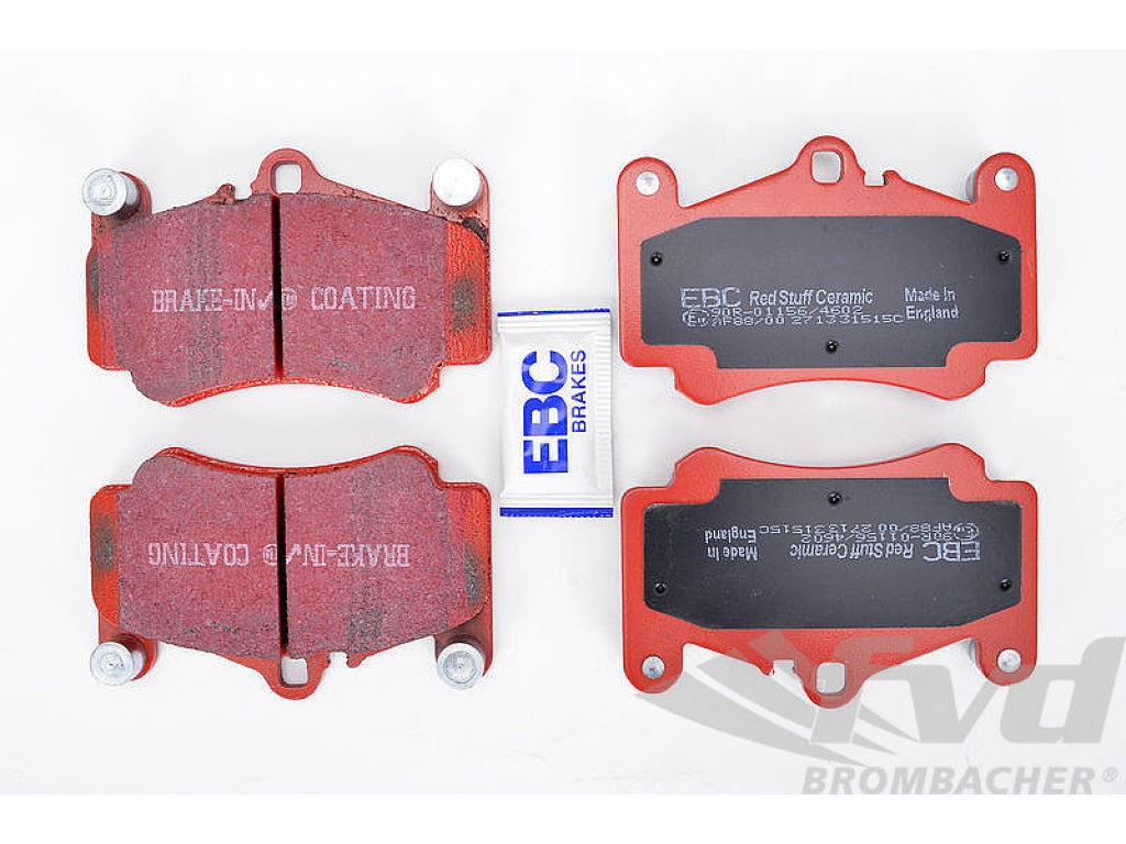 Clubsport Brake Pads Set EBC Redstuff (street legal)