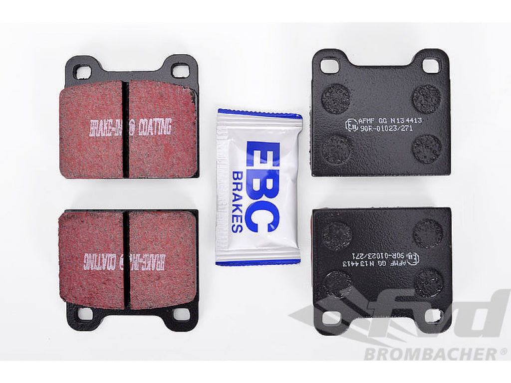 Club Sport Brake Pads Set - EBC Blackstuff - Front / Rear - Check Fitment Tab