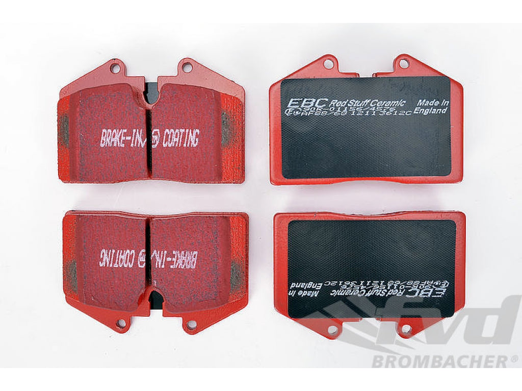 Clubsport Brake Pad Set - EBC - REDSTUFF (street legal)