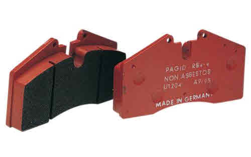 Pagid Racing Brake Pads, RS Black (112 mm) boxster, 996, 997