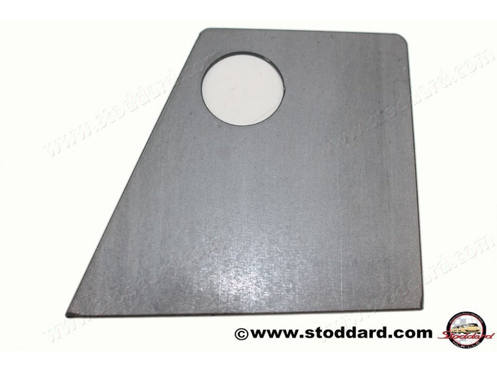 Door Hinge Reinforcing Plate, Left Hand.