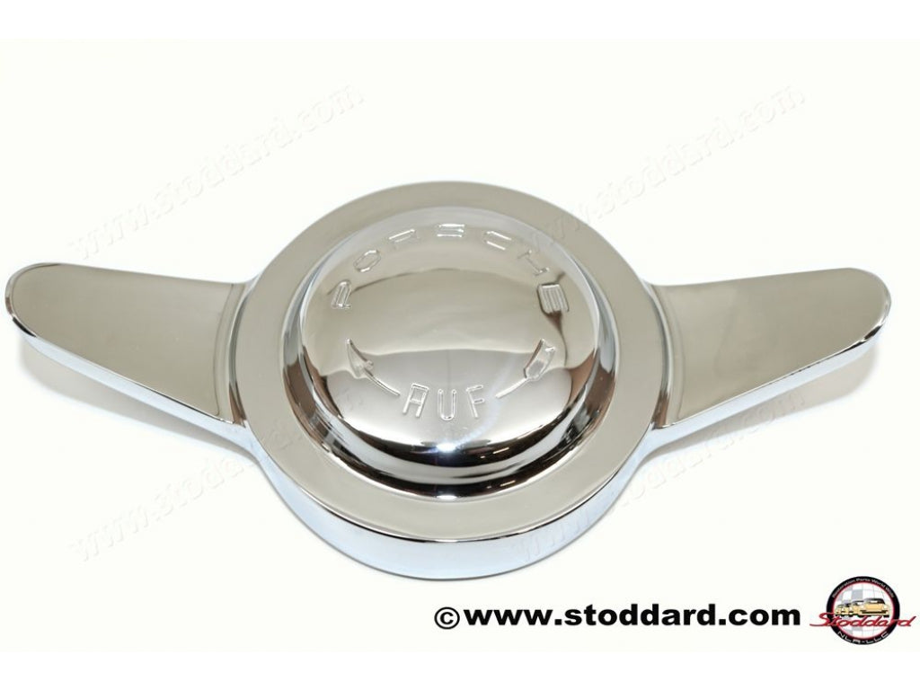 Rudge Wheel Knock Off, Wing Style, Left Hand Thread (For Right Side of Car)