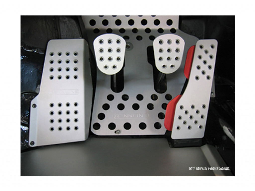 Perforated Pedal Cover Set (3 piece automatic)