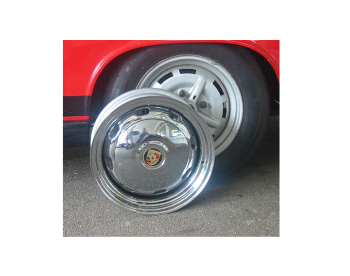 914 hub cap, plain for steel wheel - emblem not included