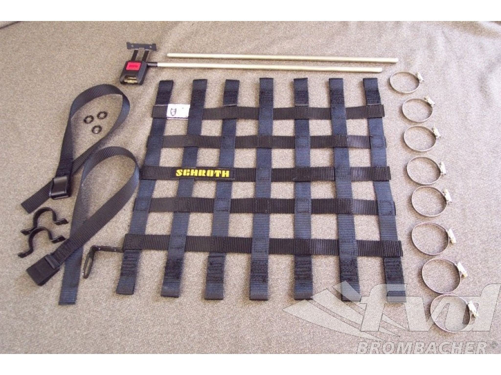 Window Net Size 1 Left with Mounting Kit Black