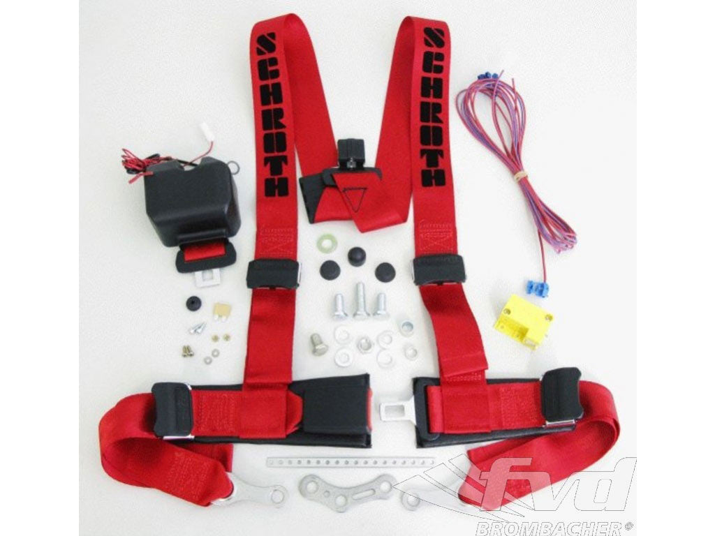 Schroth SCHROTH 3 POINT AUTOCONTROL RED LEFT