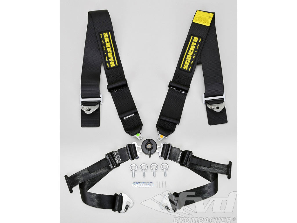 Schroth 4point Profi II-ASM 76mm black right FIA