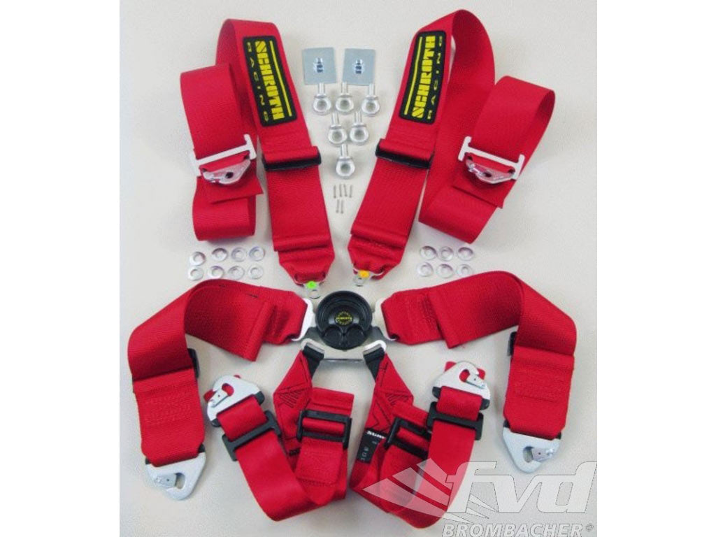 Schroth Gurt Profi III-6-P.ASM RED 76mm