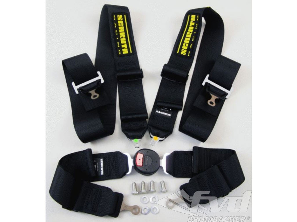 Schroth Seat Belt Profi III-FE-4-P.ASM BLACK RIGHT (Bolt-on Attachement)