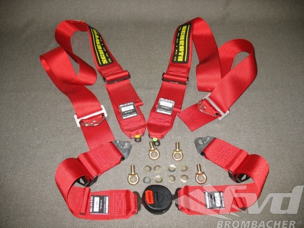 Schroth Seat Belt Profi III-FE-4-P.ASM RED RIGHT (Snap-hook Attachement)