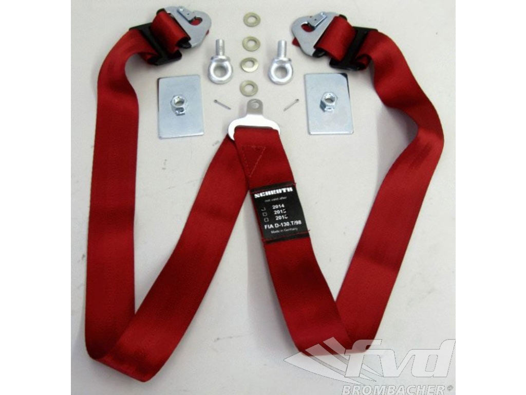 Schroth Crotch V- strap red