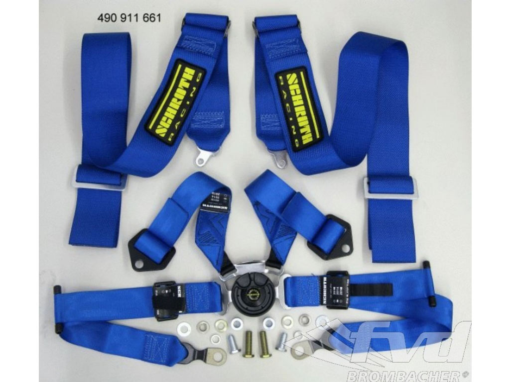 Schroth 6-point belt blue GT-3 CS with/without Hans System